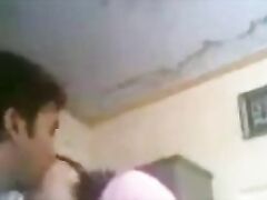 very Hot Pakistani Couple Kissing